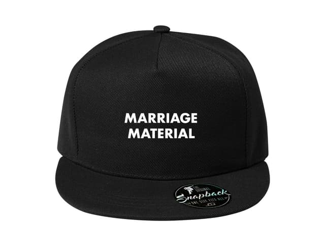 Snapback čiapka pre budúce nevesty