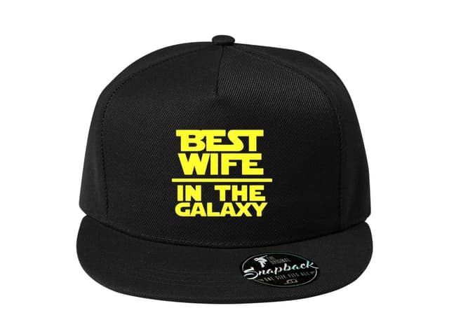 Snapback čiapka pre vesmírnu manželku
