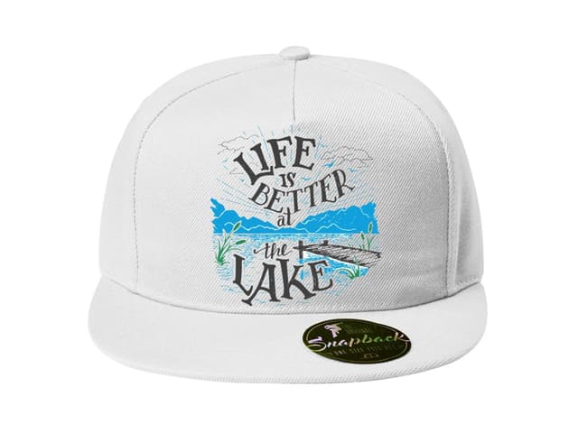 Snapback Rybárčenie Život je lepší pri jazere
