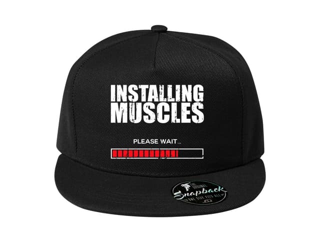Snapback Montujeme svalnaté nohavice