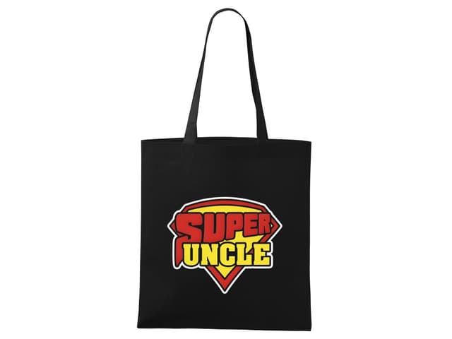 Strýko roka nosený Supermanom nákupná taška