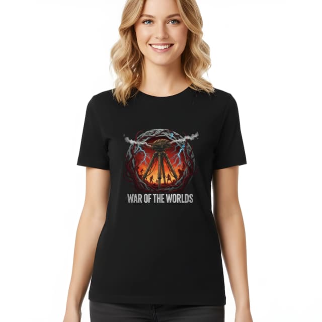 Dámske tričko Kruh Večného Ohňa A Trojnohý Dobyvateľ War Of The Worlds