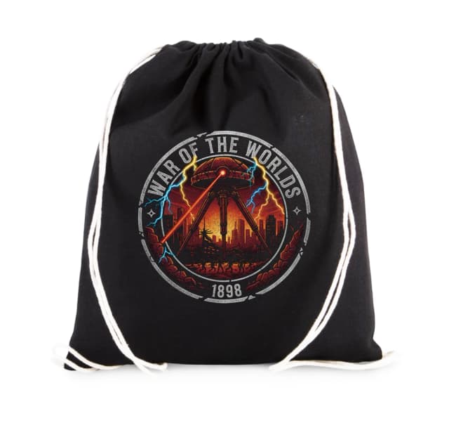 Vak na chrbát Mesto V Plameňoch War Of The Worlds Útok Tripodov a Bleskov