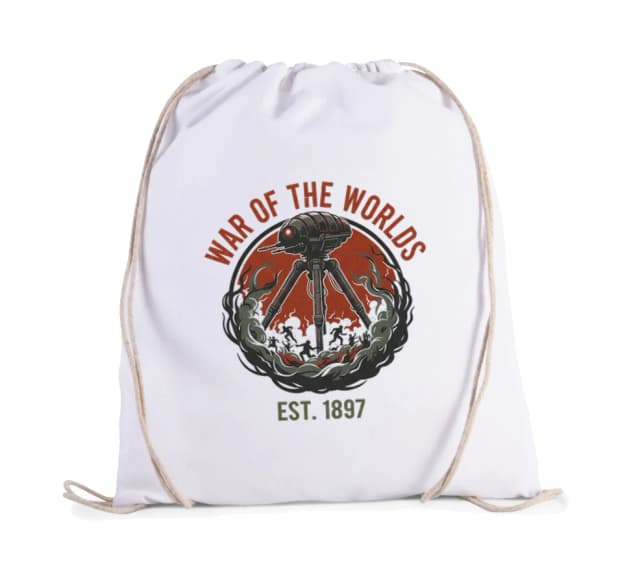 Vak na chrbát War Of The Worlds Trojnohé Stroje Oheň A Útek Ľudstva