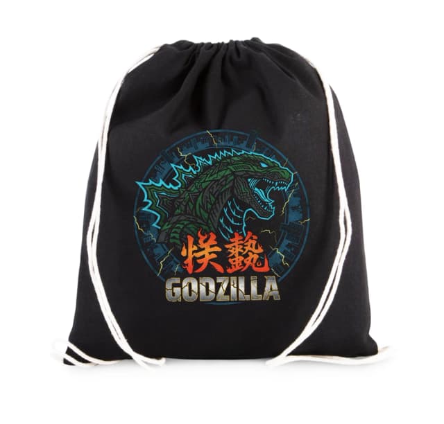 Vak na chrbát Godzilla Nočná Elektrický Hnev Nad Mestom Skáza