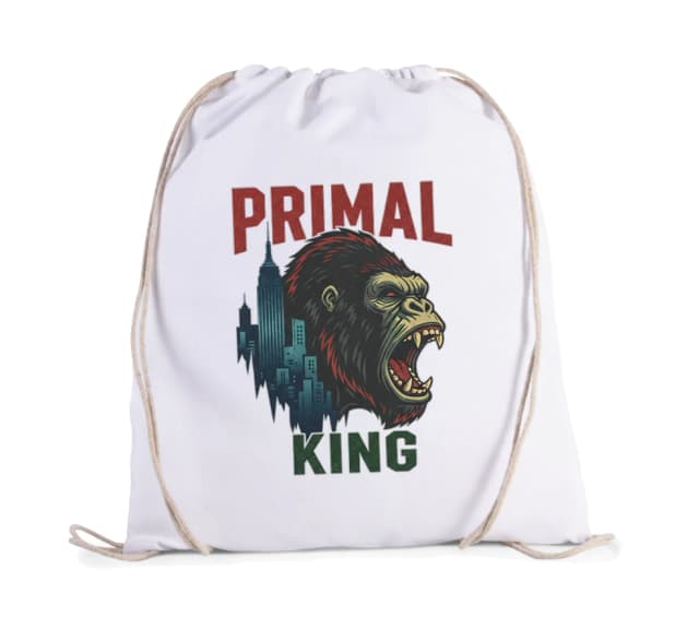 Vak na chrbát Primal King Divoký Opičí Kráľ Mestá V Nočnom Svetle