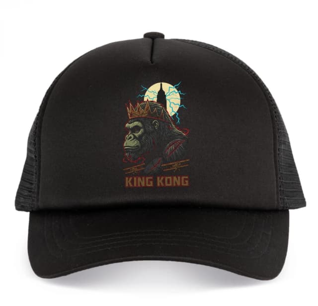 Detská šiltovka Kráľovský King Kong S Korunou Šrámy A Mesačnými Bleskami