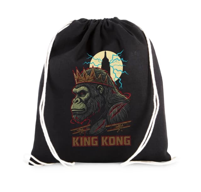 Vak na chrbát Kráľovský King Kong S Korunou Šrámy A Mesačnými Bleskami