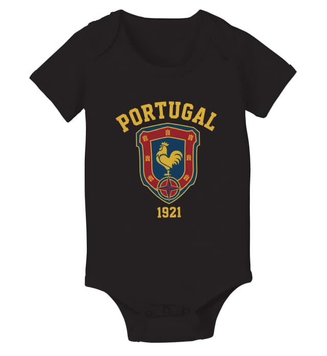 Detské body Portugal Zlatý Kohút 1921 Retro Emblém Národného Ducha