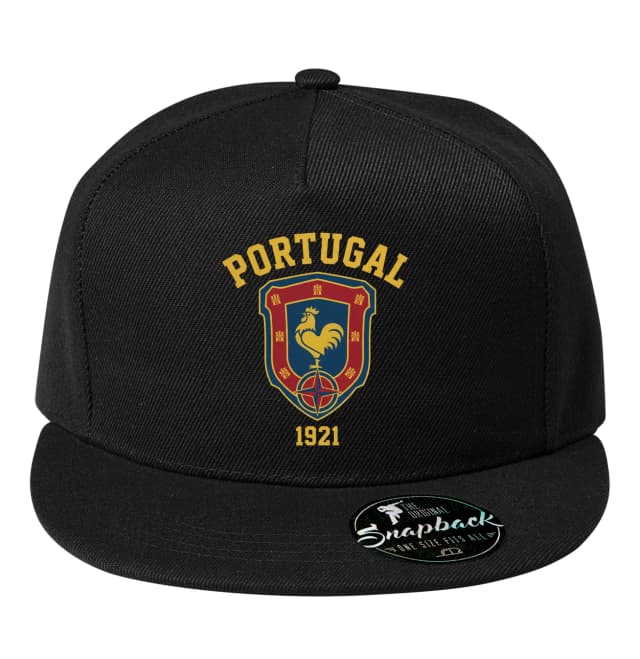 Snapback Portugal Zlatý Kohút 1921 Retro Emblém Národného Ducha