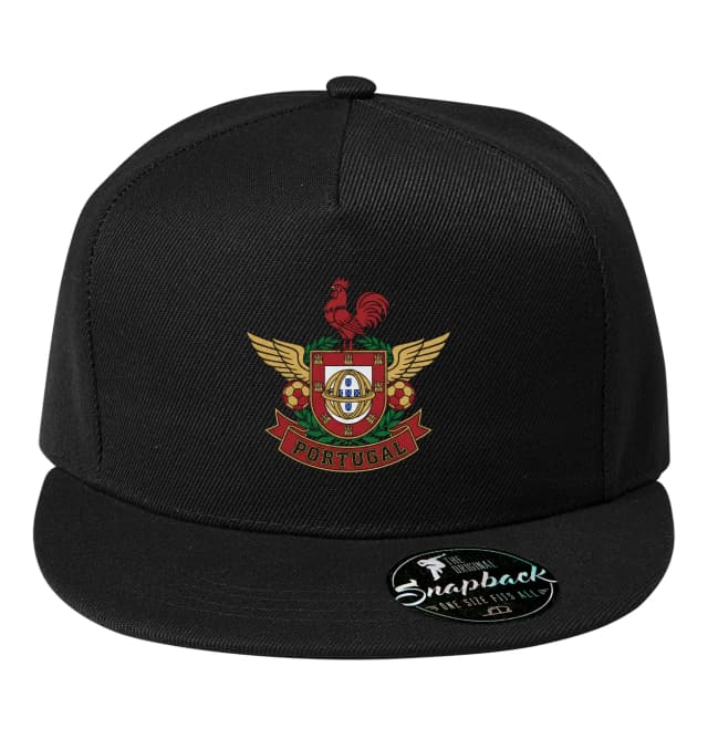 Snapback Kohút Hrdosti A Zlatá Krídla Futbalový Štít Portugal
