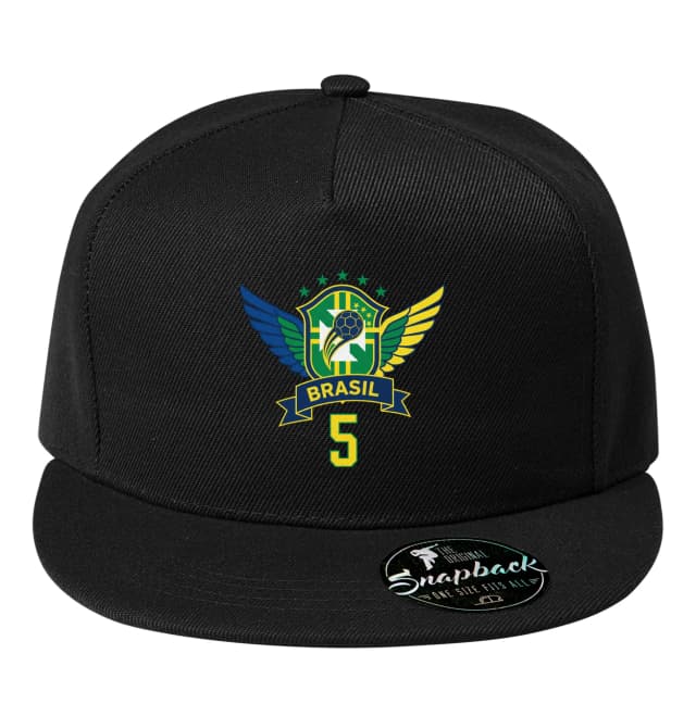 Snapback Krídla Legendy Brazil Emblém Majstra S Číslom 5