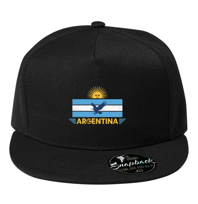 Snapback Slnko Máje Argentína Futbalový Orol Retro Hrdosť A Vášeň